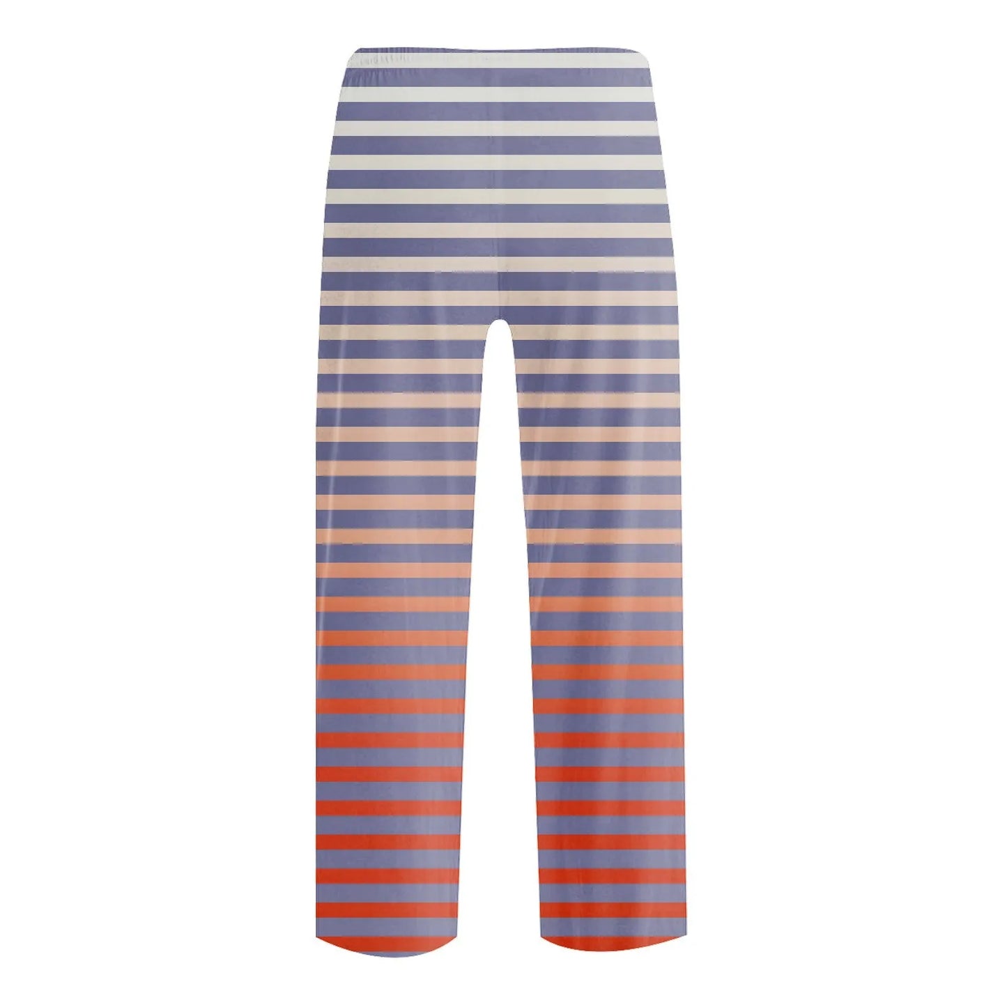 Pantalones de pijama con estampado de rayas elegantes para niños y niñas, pantalones de dormir casuales, sueltos y cómodos con bolsillos, pijamas para niños.
