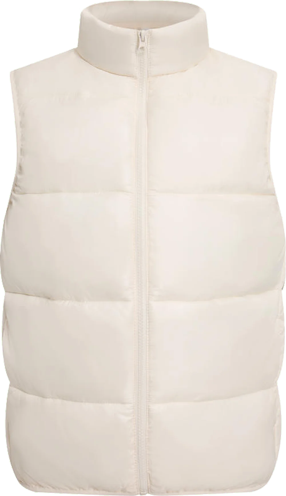 Customized Logo Winter Coat Windproof Vest Thick Stand Up Collar DIY Down Cotton Printing Company Brand Jacket Sleeveless