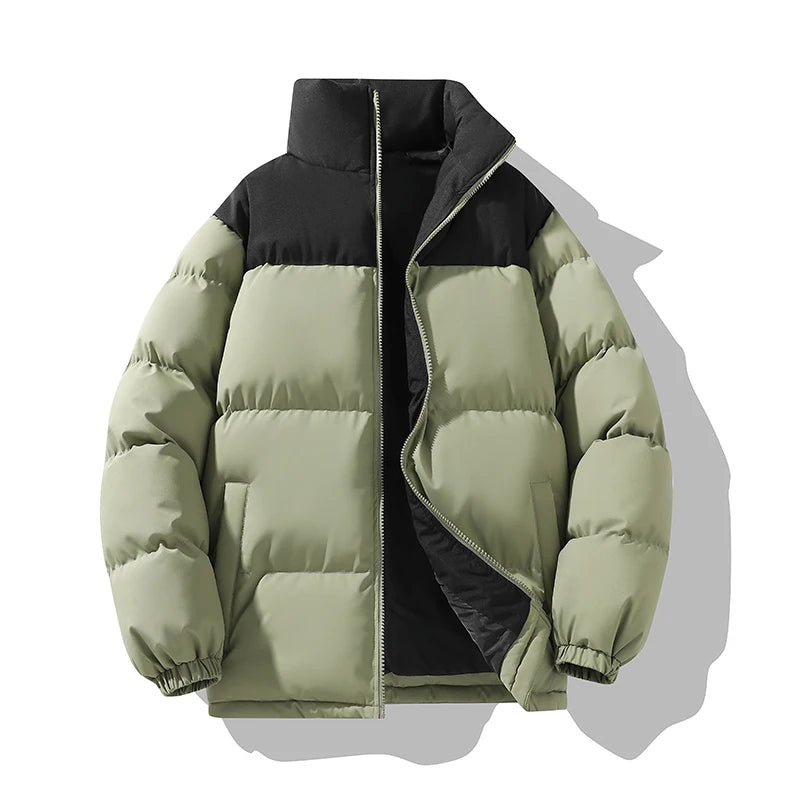 2024 Men's White Duck Down Jacket Warm Thick Puffer Jacket Coat Male Casual High Quality Overcoat Thermal Winter Parka Men