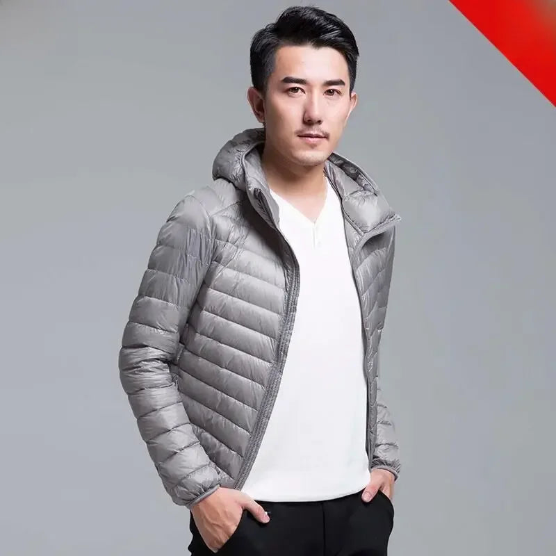 Winter Men's Cotton-padded Coat Cropped Lightweight Workwear Jacket Small Padded Jacket Men's Outerwear