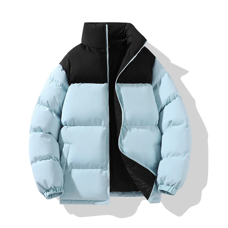 2024 Men's White Duck Down Jacket Warm Thick Puffer Jacket Coat Male Casual High Quality Overcoat Thermal Winter Parka Men