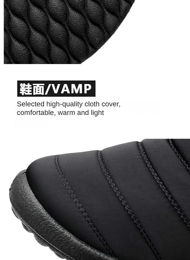 Boots Men Snow Outdoor Mens Shoes Men's Winter Boots Hiking Ankle Boots Waterproof Men Shoes Work Shoes Footwear