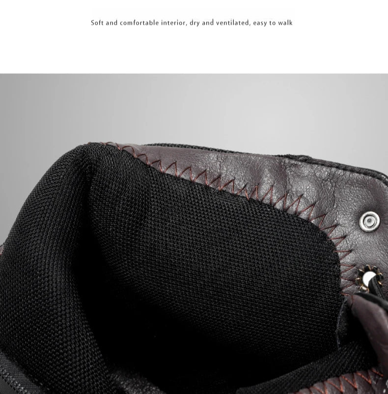 Bottes tendance décontractées pour hommes, pointures 39 à 48, style britannique, montantes, style cowboy.