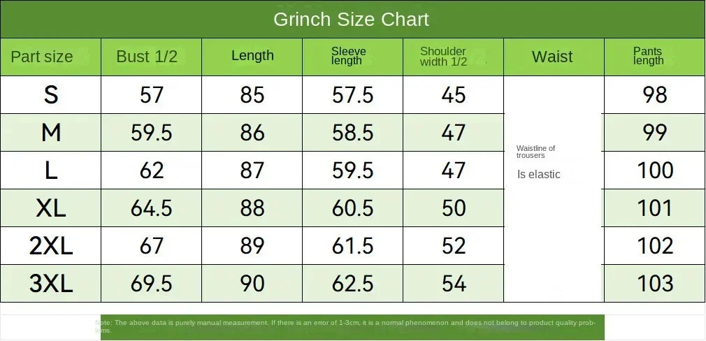 Disfraz de Papá Noel de primera calidad, conjunto de disfraces navideños, ropa de cosplay, Papá Noel friki, pelo verde, Grinch friki, ropa para actuaciones