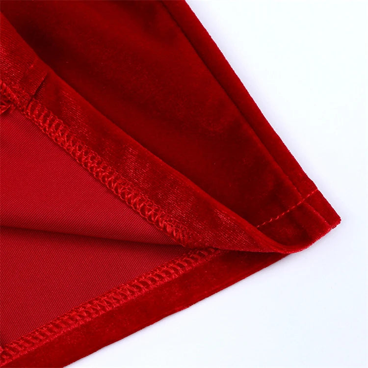 Christmas Baby Boy Girl Red Pajamas Sets For New Year Velvet Kids Family Match Pyjamas Bathrobe Outfits Children Pjs Homewear