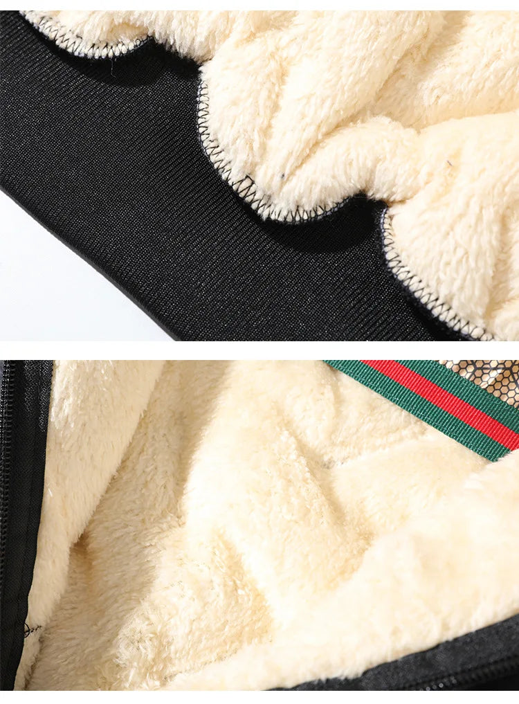 Multi Pocket Men's Autumn and Winter New Warm Jacket Men's Casual Zipper Anti Cold Versatile Men's Cotton Jacket
