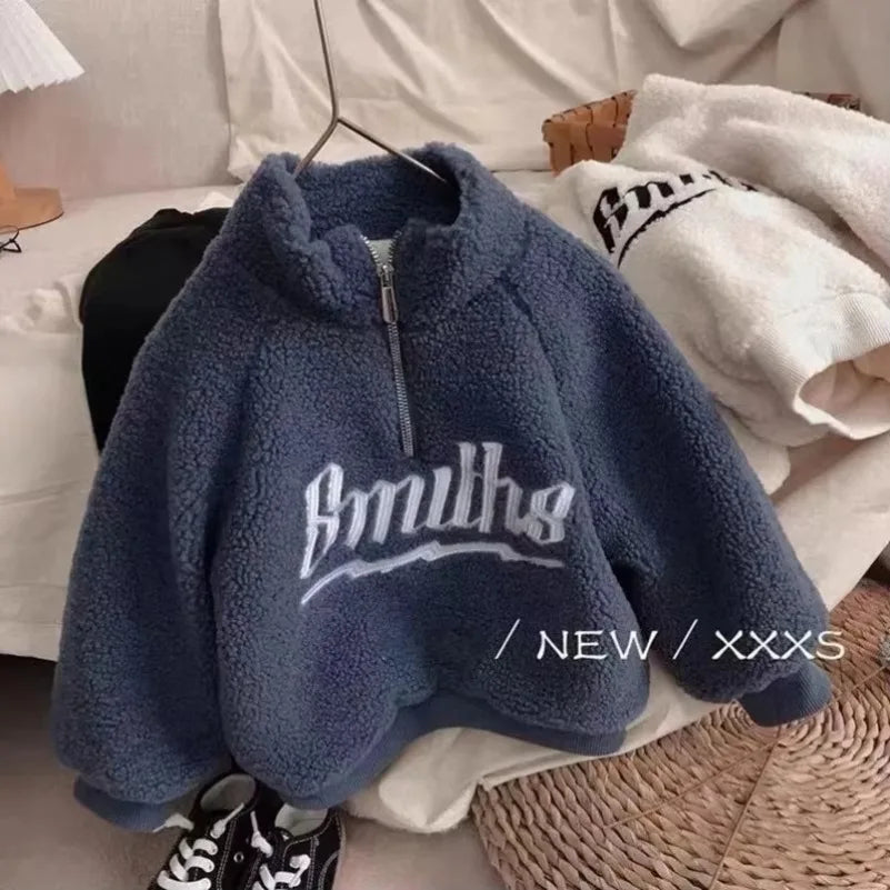 Kids Winter Coats  Children Jackets ClothingChildren Outerwear Boy Warm Fleece  Autumn Spring Jacket Baby  2024 New Girls