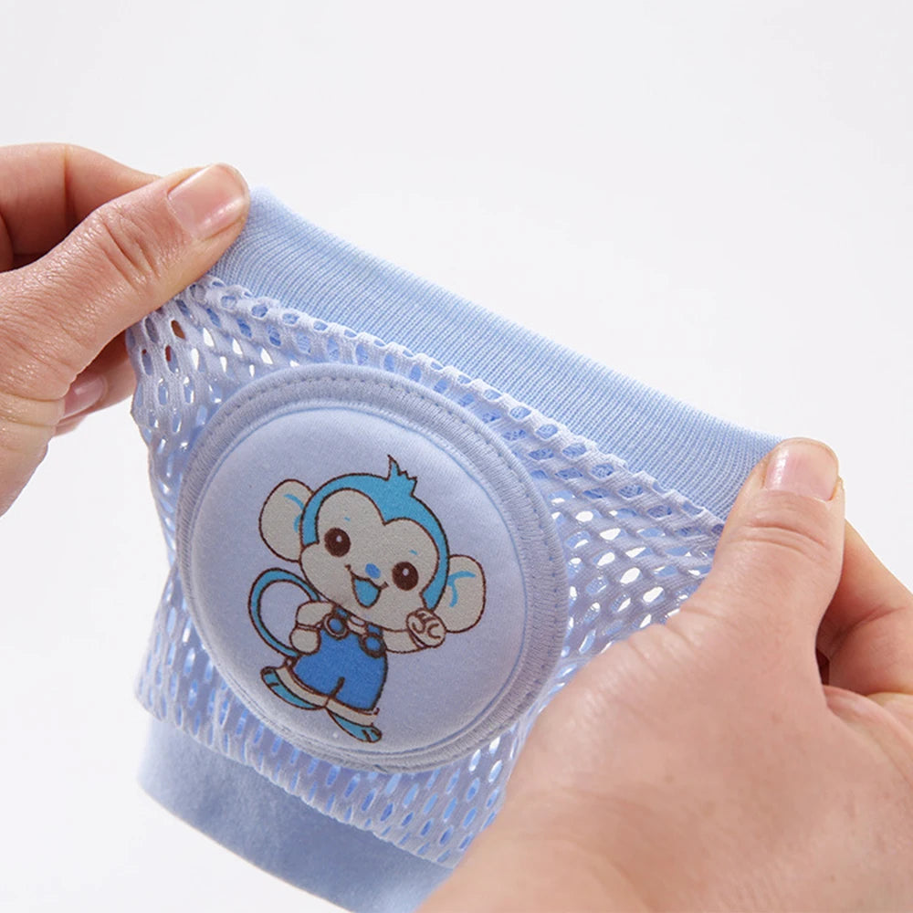 1 Pair Baby Knee Pads Leg Warmer Safety Bear Girl Boy Kids Accessories Crawling Gaiter Toddlers Protector Infant Animal Cushion