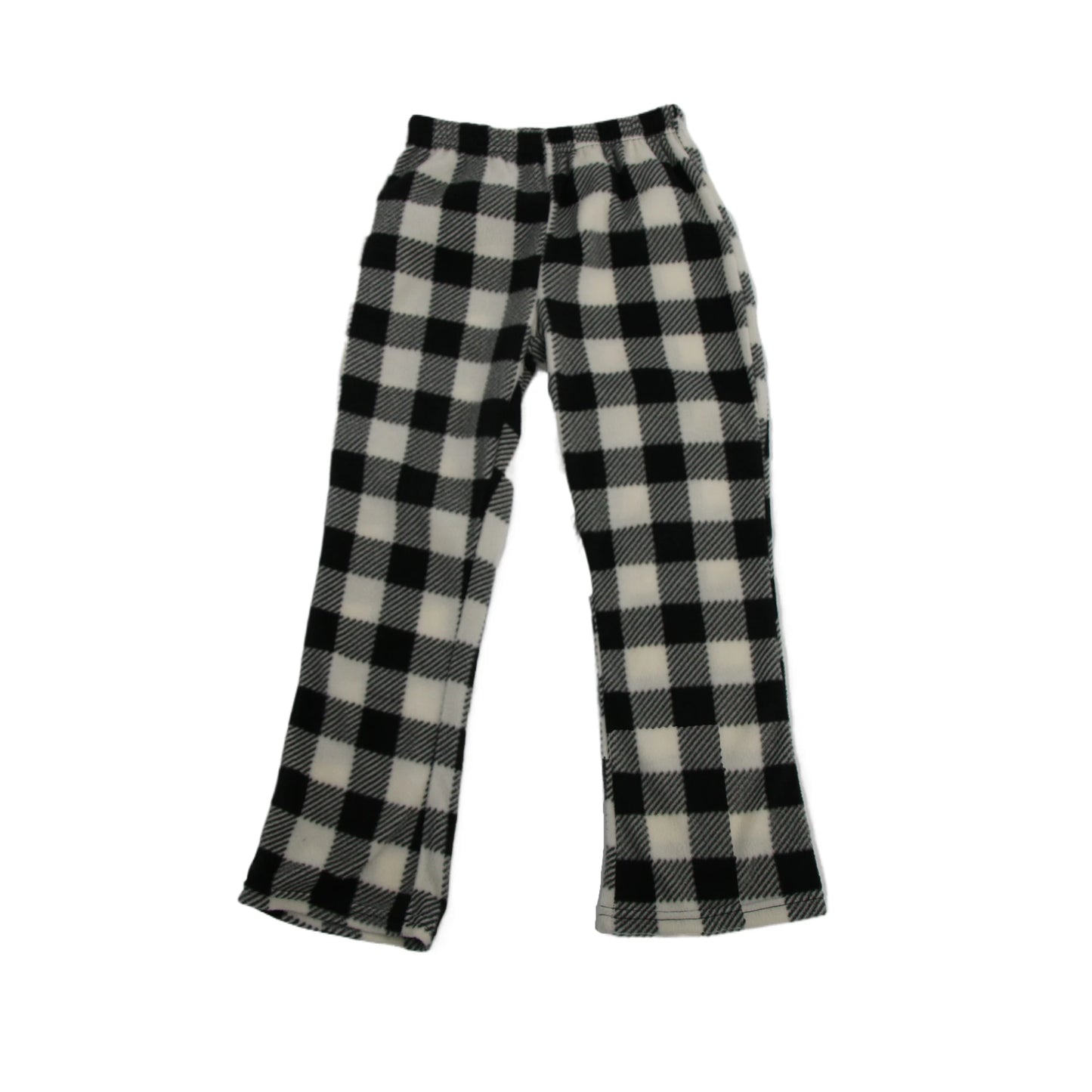 Boys Girls Pajama Pants Fleece Pajama Pants Soft Warm Loungewear Sleepwear Kids Pjs Sleep Pants Plaid Bottoms