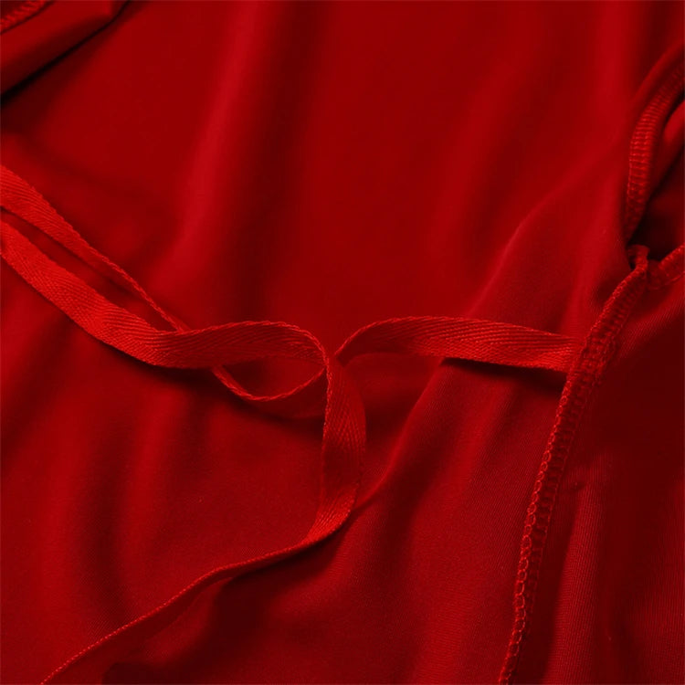 Christmas Baby Boy Girl Red Pajamas Sets For New Year Velvet Kids Family Match Pyjamas Bathrobe Outfits Children Pjs Homewear