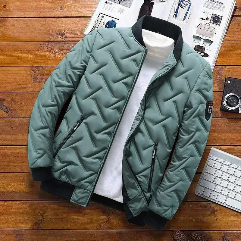 New 2025 Autumn Winter Jacket Men Cotton Padded Jacket Korean Streetwear Casual Jacket Men Fashion Clothing Male Warm Coats 5XL