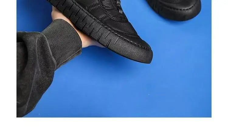 Winter Cotton Shoes Men's New Cotton Boots Outdoor Cold Resistant Men's Shoes Anti Slip Snow Boots Thick Warm Casual Shoes