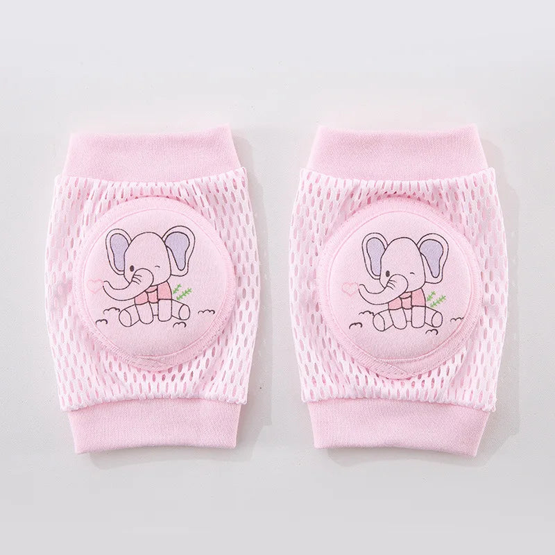 1 Pair Baby Knee Pads Leg Warmer Safety Bear Girl Boy Kids Accessories Crawling Gaiter Toddlers Protector Infant Animal Cushion