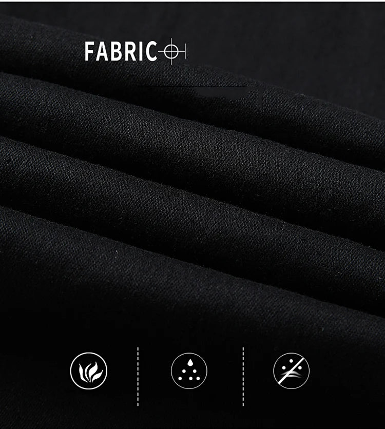 Pantalones vaqueros clásicos de marca avanzada para hombre, de primavera, suaves y elásticos, color negro, talla 28-40