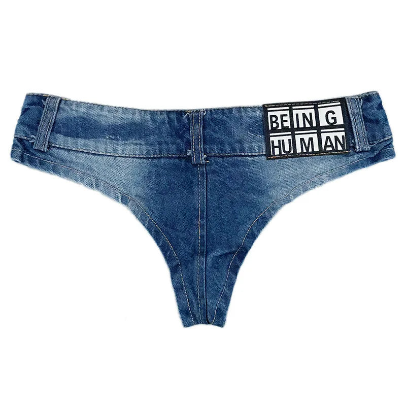 620 # New European beauty sexy denim shorts, hot pants, ultra short jeans, ripped holes, nightclub women's clothing