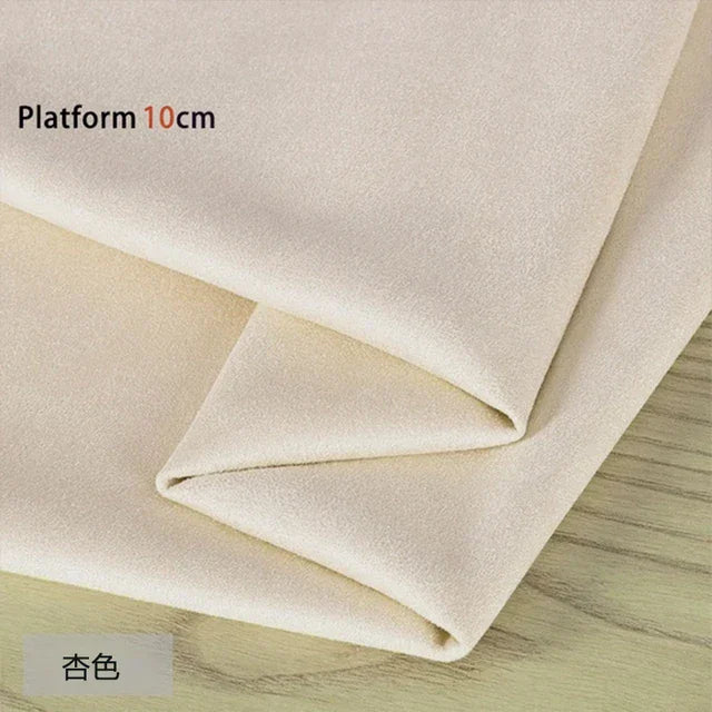 Funda protectora duradera para zapatos de plataforma de 10 cm, color beige, para botas de pole dance, resistente al desgaste, para entrenamiento y sandalias.