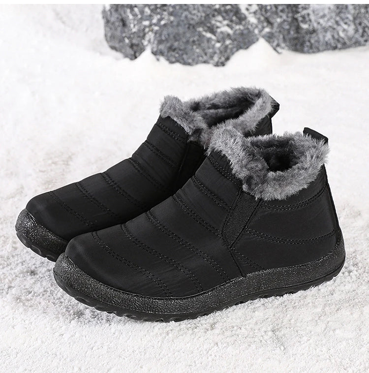 Boots Men Snow Platform Shoes Winter Shoes Comfortable Man Boot Shoe Ankle Boots Waterproof Shoes Outdoor Lightweight Boots Men