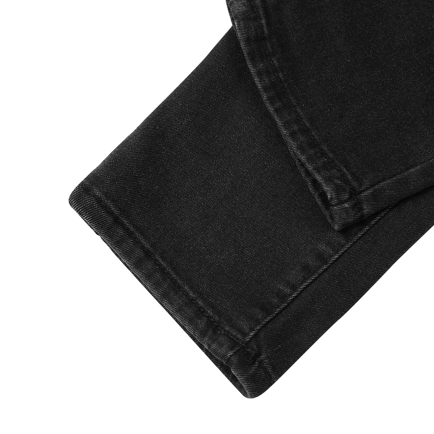 Street Skinny Ripped Jeans Men Denim Cargo Pants Wash Solid Color Casual Mid Waist Trousers Slim Daily Wear Joggers Y2K Clothing