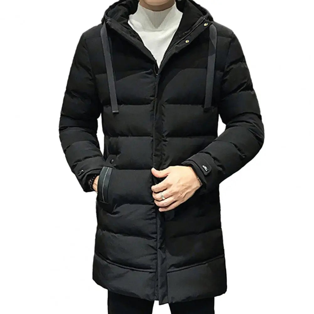2025 Winter Parkas Men Warm Thick Windproof Jacket Men Quality Hooded Cotton Padded Coat Men Fashion Waterproof Outwear