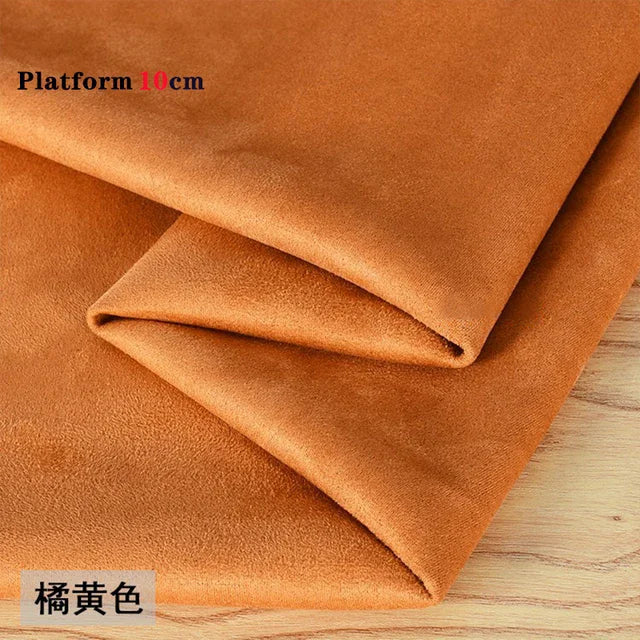 Funda protectora duradera para zapatos de plataforma de 10 cm, color beige, para botas de pole dance, resistente al desgaste, para entrenamiento y sandalias.