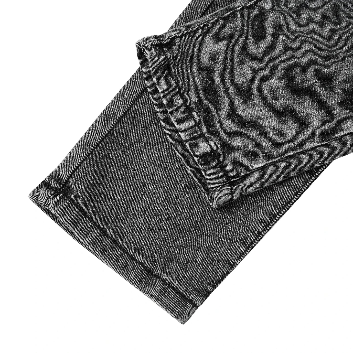 2025 New Men Slim Biker Ripped Long Denim Trousers Skinny Jeans Side Straps Zips Male Jogging Pants Destroyed Stretchy Pants