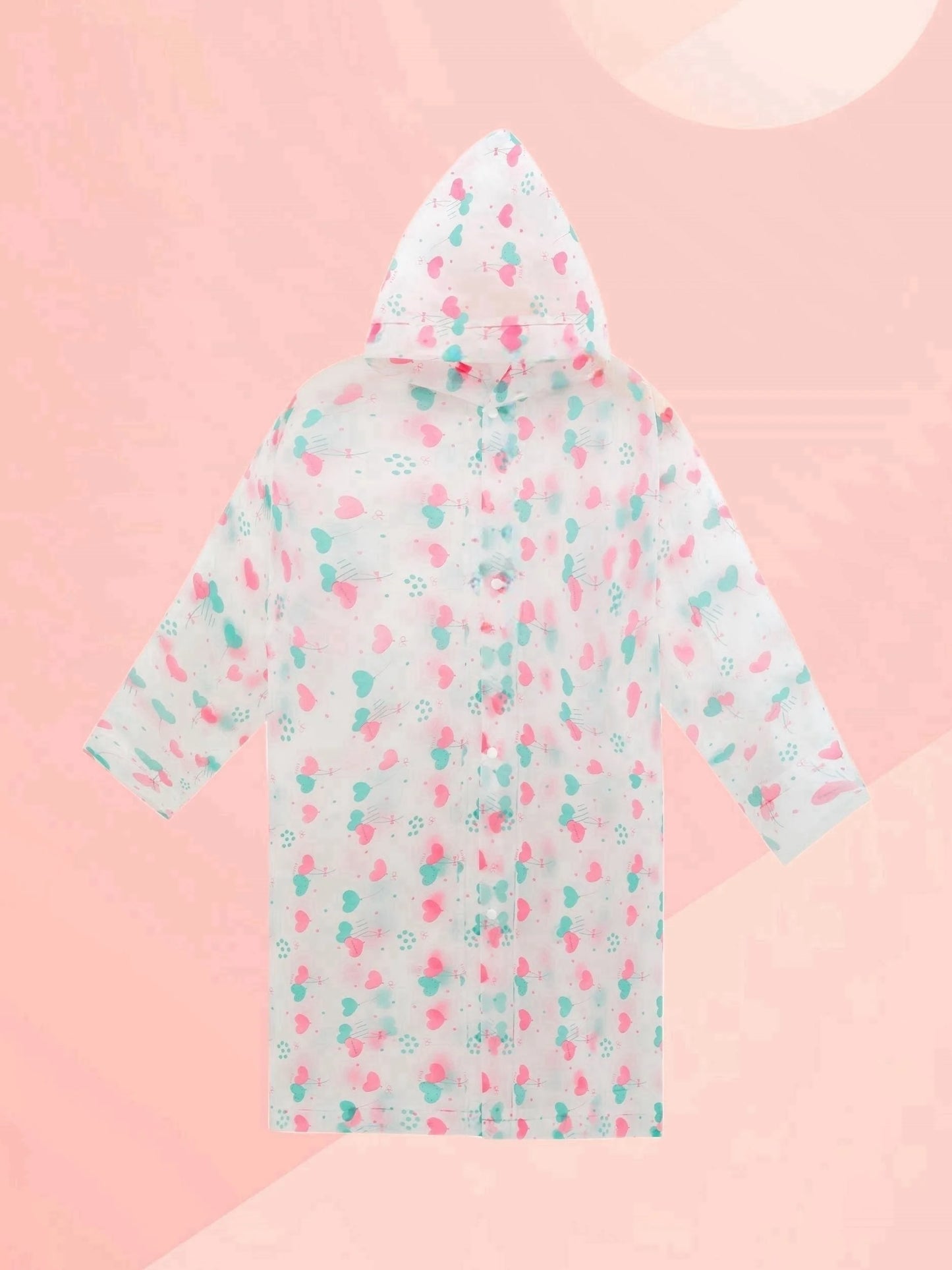 Kids Rain Coat for Girls Boys Cartoon Toddler Rain Wear Children Transparent Waterproof Raincoat Jacket Mermaid Poncho