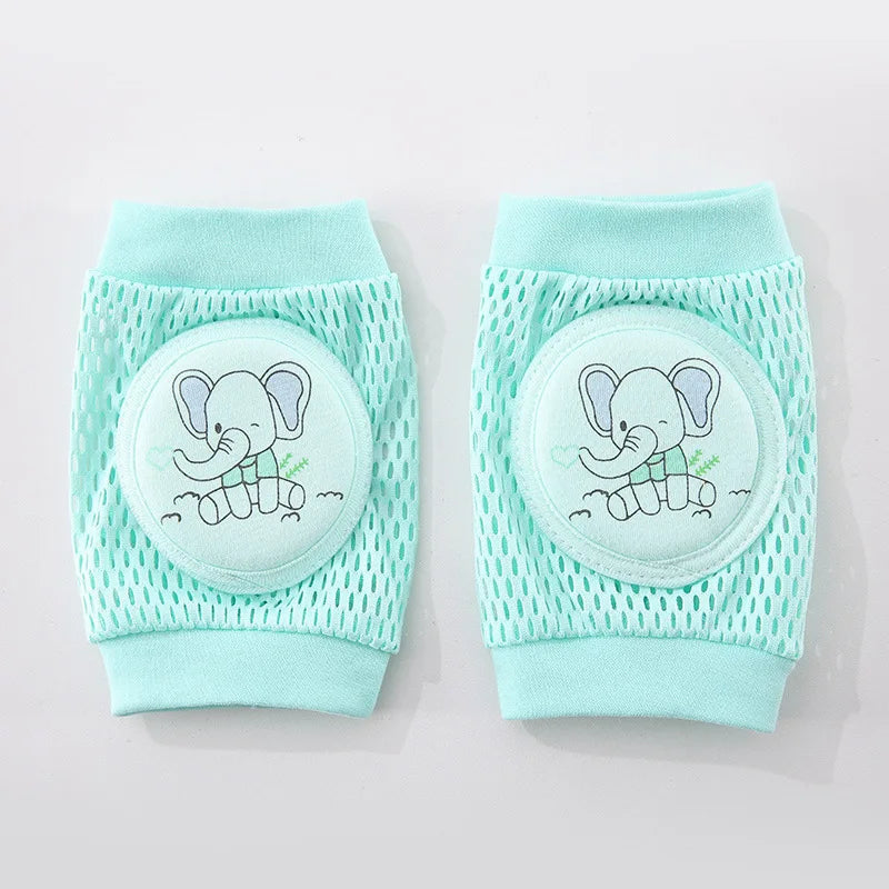 1 Pair Baby Knee Pads Leg Warmer Safety Bear Girl Boy Kids Accessories Crawling Gaiter Toddlers Protector Infant Animal Cushion