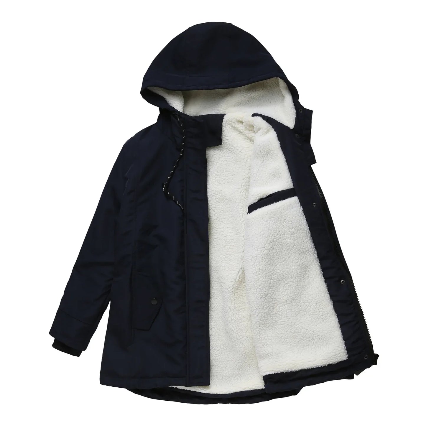 2023 Womens Parker Coat Autumn/winter Cotton-padded Jacket for Women Thickened Jacket Womens Casual Hooded Coat