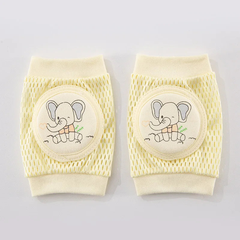 1 Pair Baby Knee Pads Leg Warmer Safety Bear Girl Boy Kids Accessories Crawling Gaiter Toddlers Protector Infant Animal Cushion