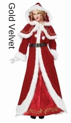 Disfraz de Papá Noel de primera calidad, conjunto de disfraces navideños, ropa de cosplay, Papá Noel friki, pelo verde, Grinch friki, ropa para actuaciones