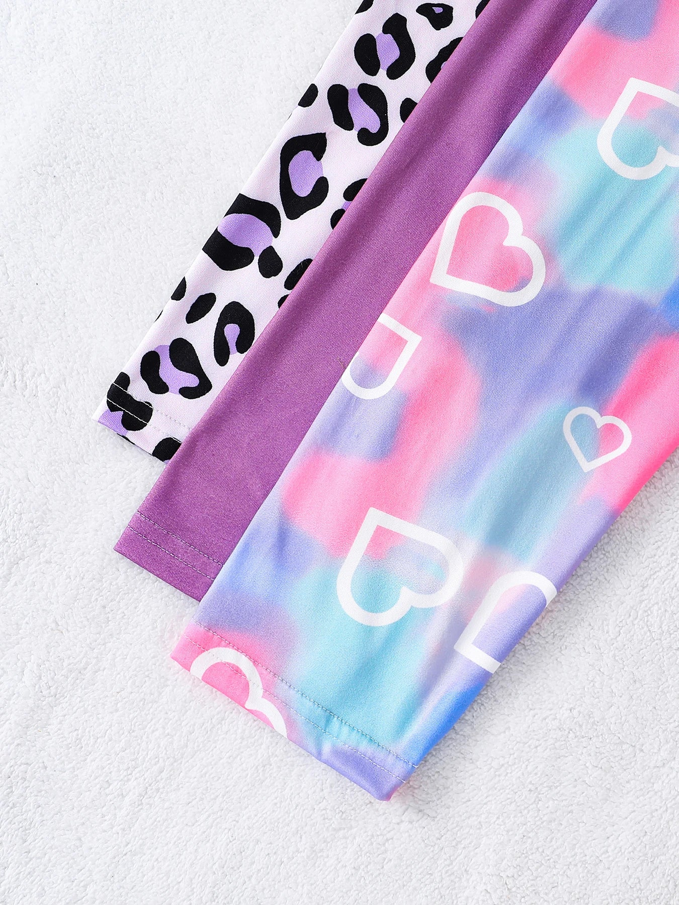 Pantalon tricoté décontracté pour filles, nouveau style printemps et automne, fin et respirant, 3 bandes