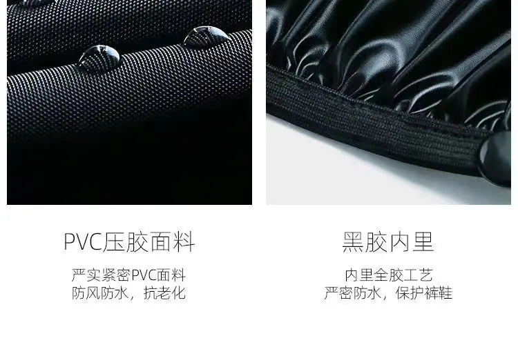 Calzado impermeable y resistente al desgaste para exteriores, botas de ciclismo de caña alta, antideslizantes, con refuerzo grueso y resistentes a la arena, para hombre y mujer.