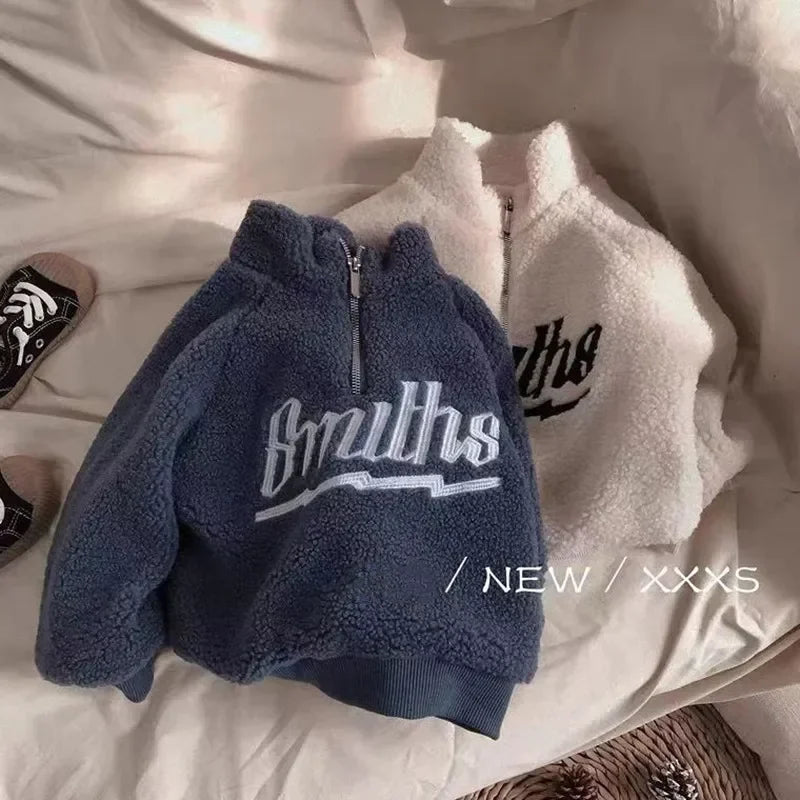Kids Winter Coats  Children Jackets ClothingChildren Outerwear Boy Warm Fleece  Autumn Spring Jacket Baby  2024 New Girls